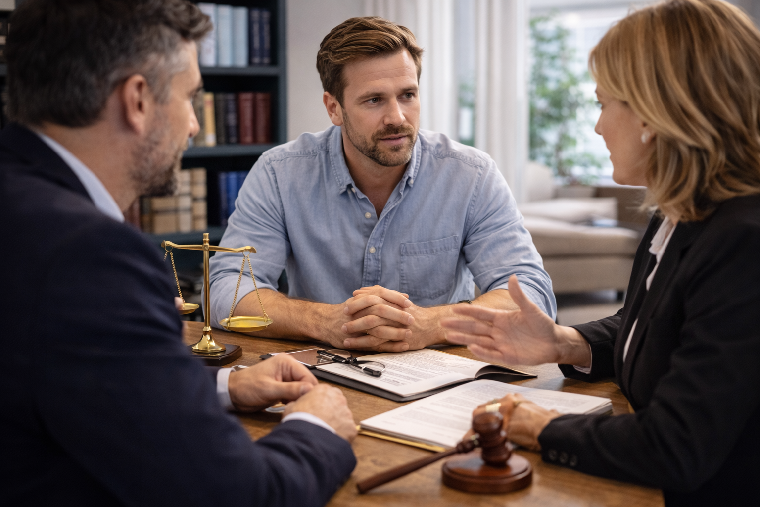 Landlord reviewing legal compliance requirements for rental property management