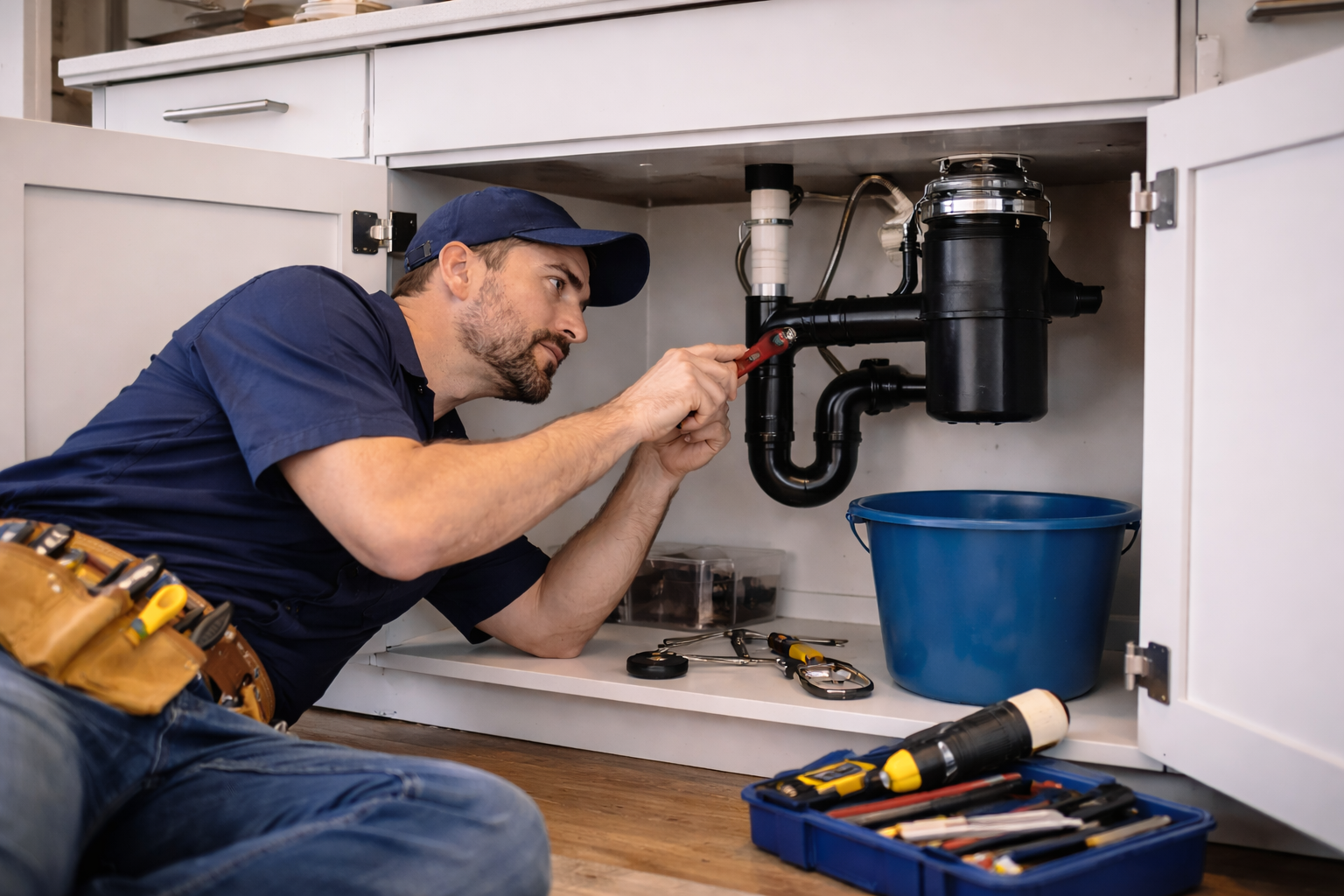 Landlord coordinating property maintenance and repair planning