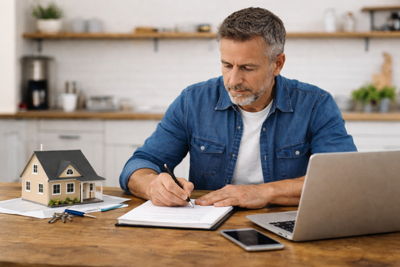 First-time landlord reviewing leasing options for a rental property
