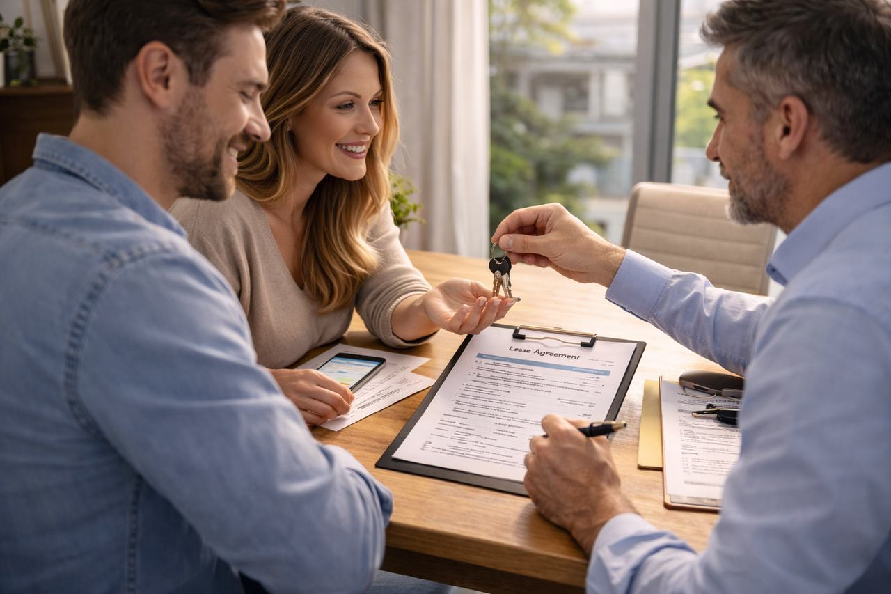 Leasing case studies showing successful tenant placement outcomes for landlords
